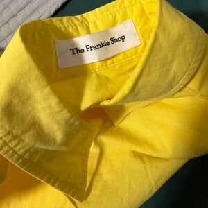 The Frankie Shop Yellow shirt